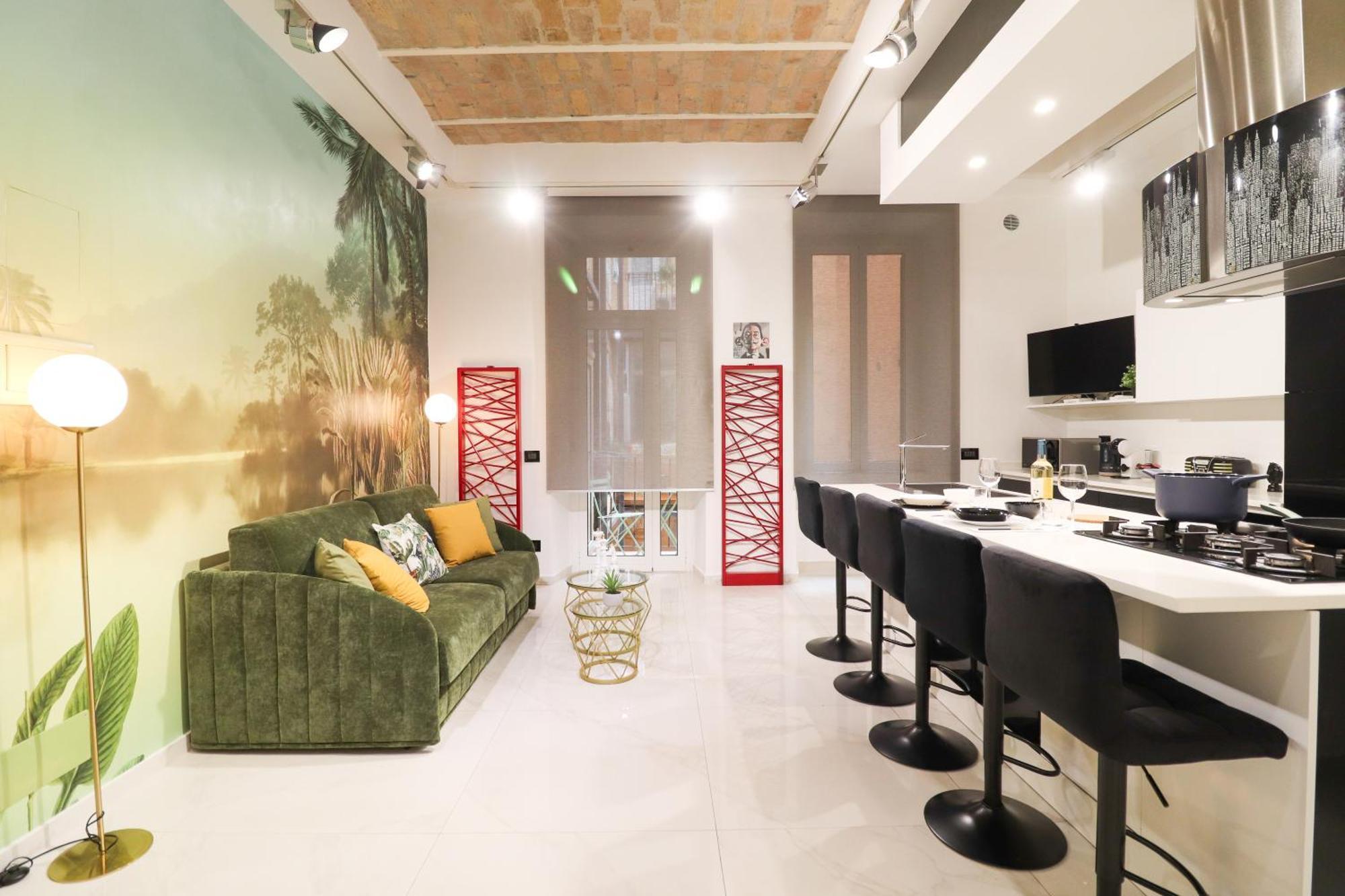Appartamento Flora- Loft Luxury - Tra Colosseo E Santa Maria Maggiore - Metro Roma